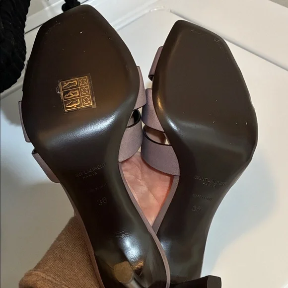 Saint Laurent Women's Taupe Heels brand New. - Picture 4 of 6